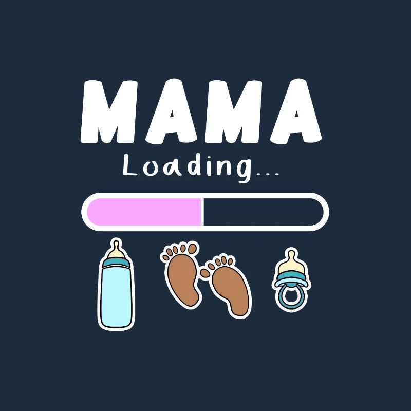 expectant mother - mom is loading
