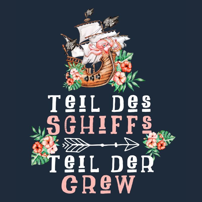 Teil des Schiffs Teil der Crew