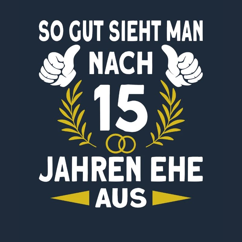 Kristallhochzeit 15 Hochzeitstag Ehemann Ehefrau