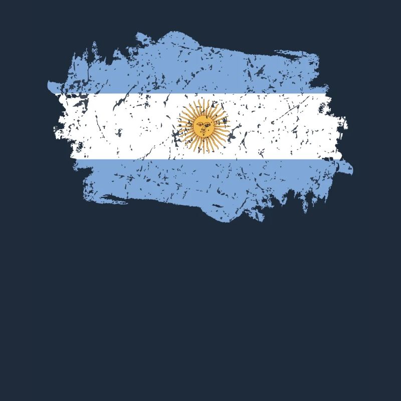 Drapeau argentin Grunge Drapeau argentin