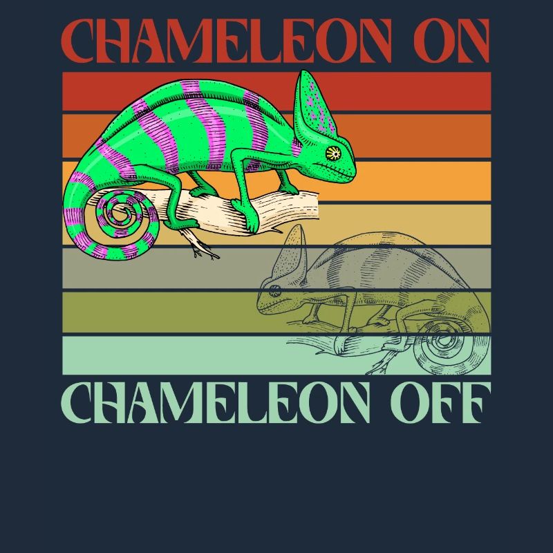 Chameleon on Chameleon off