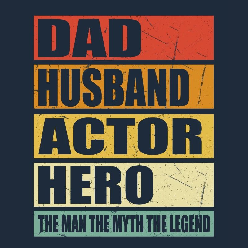 Vater Ehemann Schauspieler Held