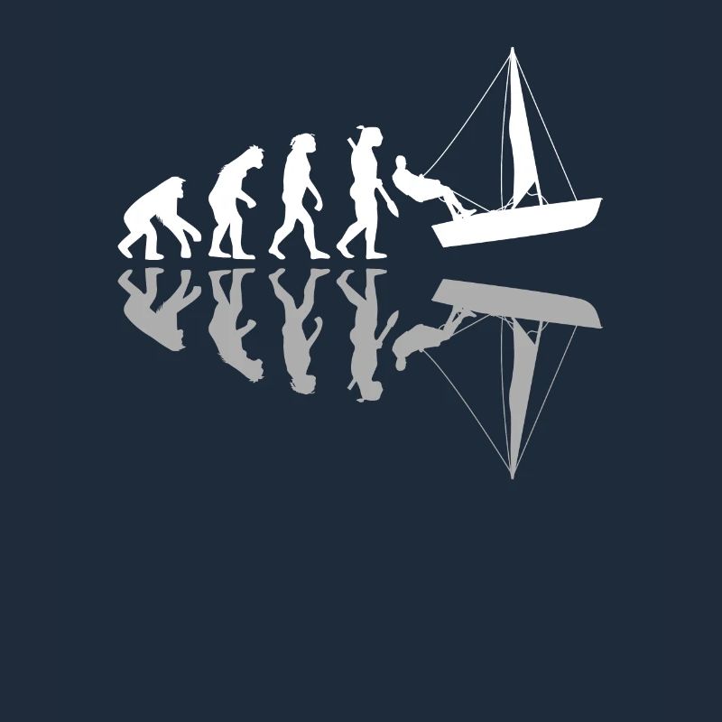 Voile Human Evolution Voilier Sailor Sail