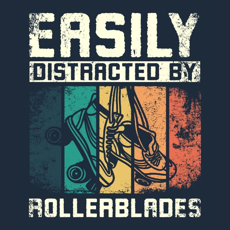 Easily distracted by rollerblades
