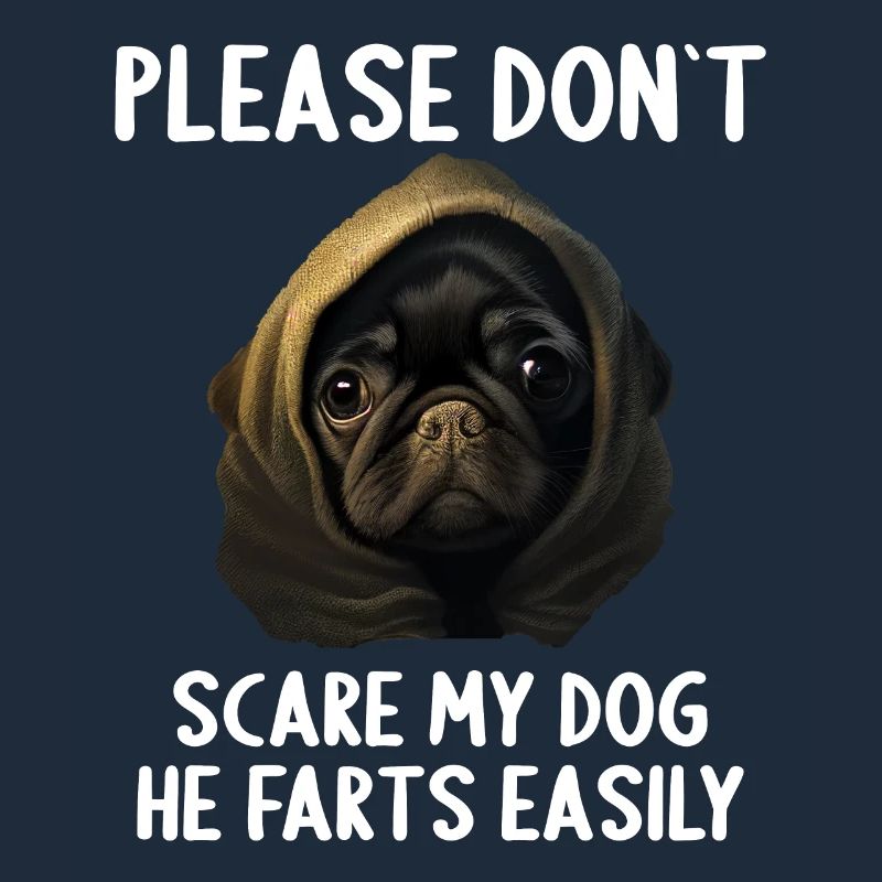 S’il vous plaît, n’effrayez pas mon chien Carlin
