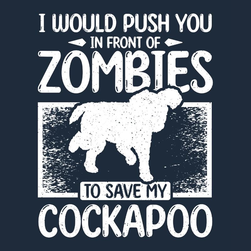 Vous pousser devant les zombies pour sauver mon cockapoo