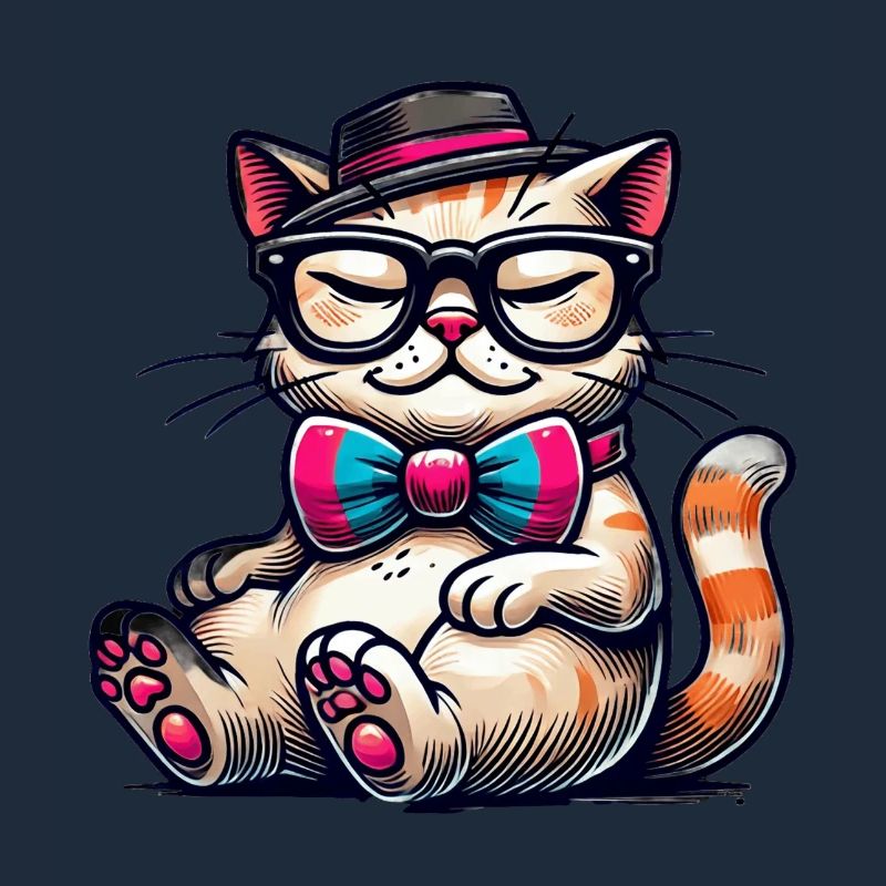 chat élégant