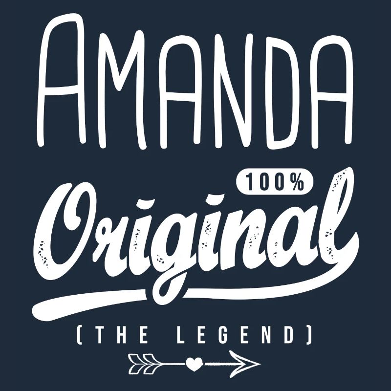 Amanda ORIGINAL personalized name amanda