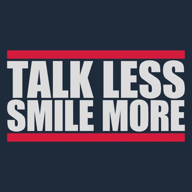 parler moins sourire plus