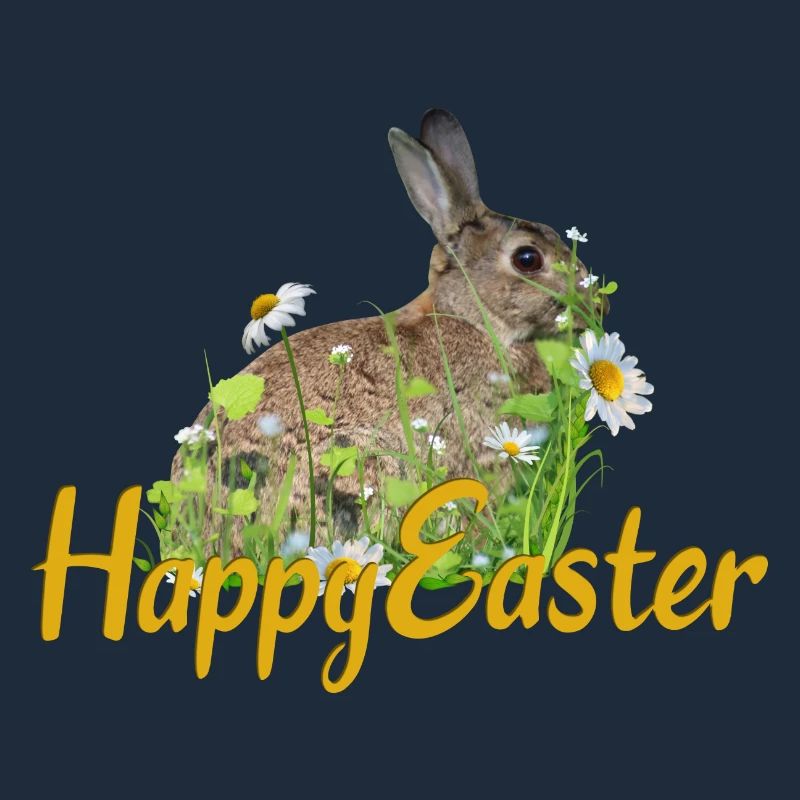 Happy Easter rabbit