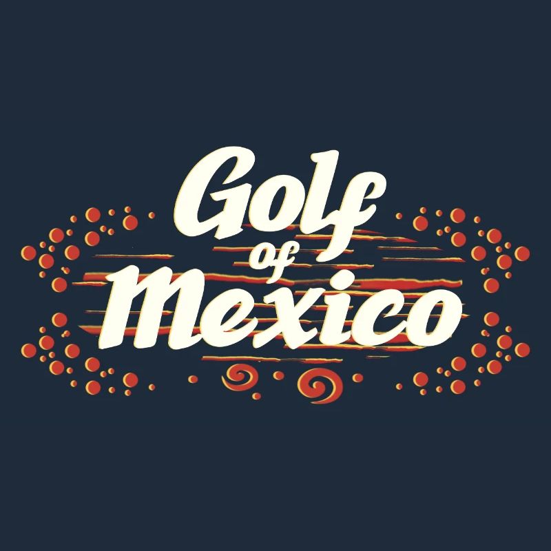 Typographie du golfe du Mexique