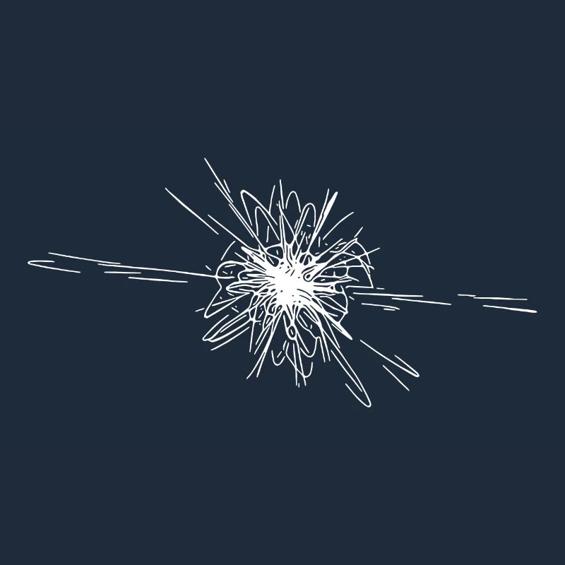 Vector Sternen Nova Explosion