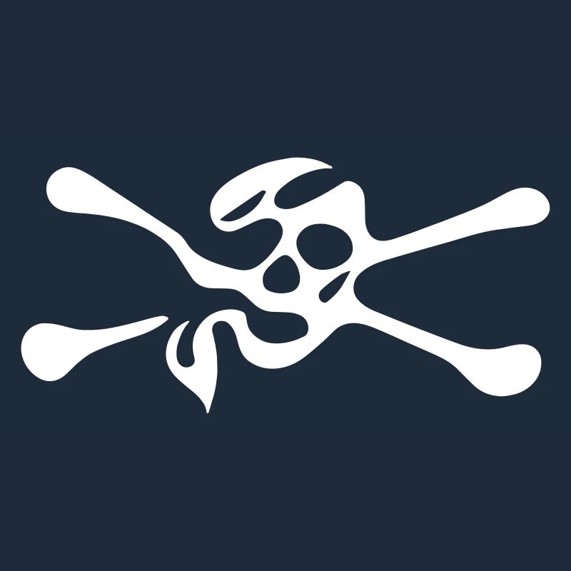 Skull with bones