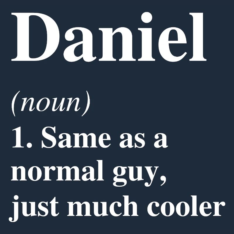 Daniel Définition Cool Nom Dire Cadeau
