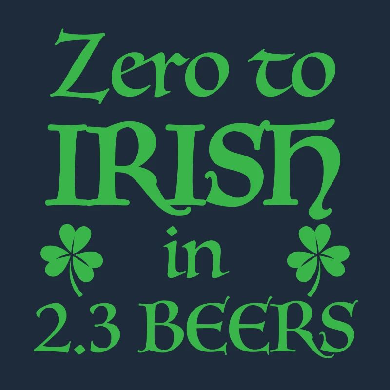 Zero to Irish dans 2,3 bières