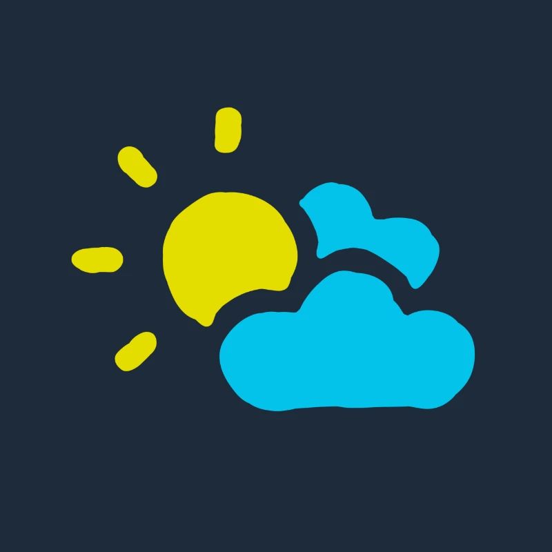 Cloudy sun clouds sky summer spring