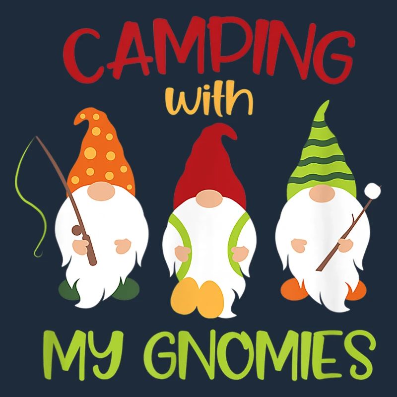 Camping mit meinen Gnomen