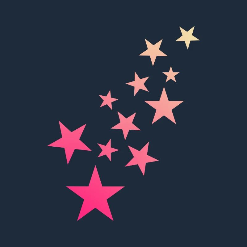 Stern Sternchen Muster Sternenhimmel