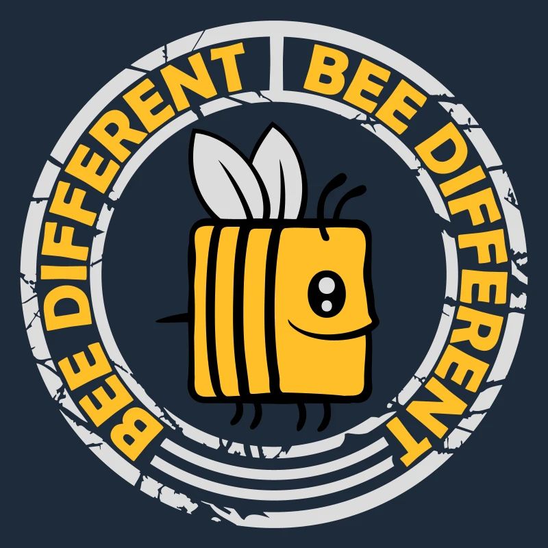 bee different Spruch Zitat