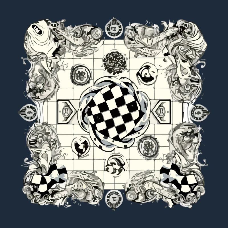 Alien Chessboard No. 3