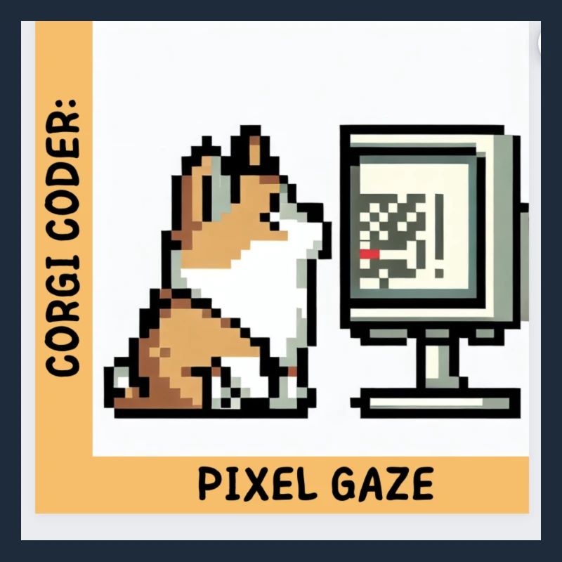 Corgi Coder: Pixel Gaze