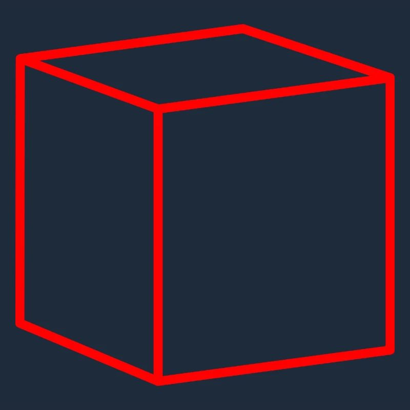 Cube rouge