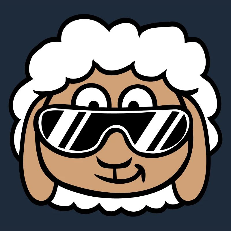 Sheep Sunglasses Party Sheep Lamb Cool Head