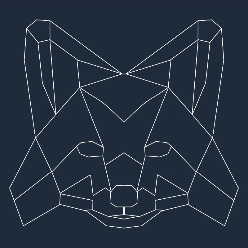 Fuchs Polygone weiss