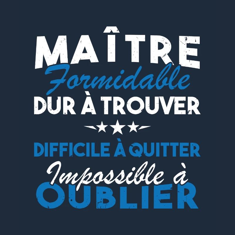 Maître formidable, Cadeau Maître école
