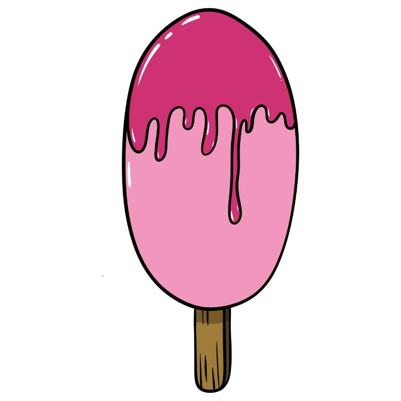 Eis | Pink Eiscreme | Eis am Stiel | Ice Cream