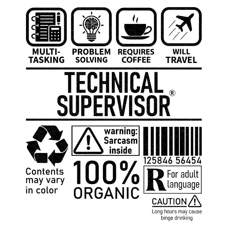 Technical Supervisor multi tasking problem solving