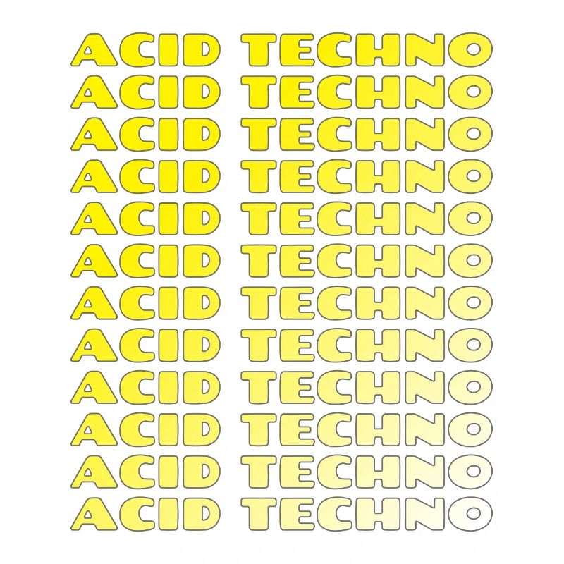 Acid Techno Repeat Neon
