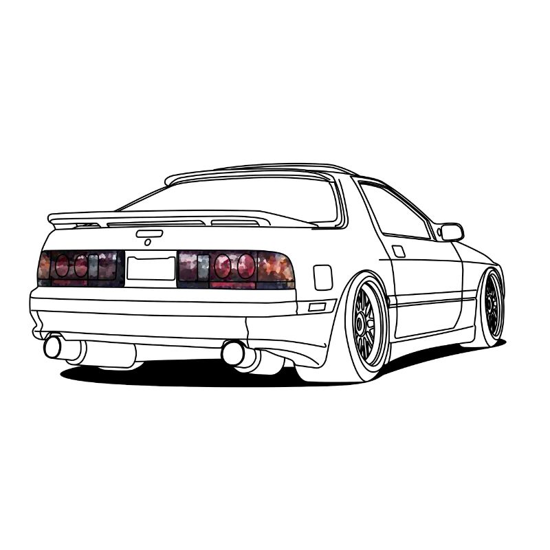 old rx7 white