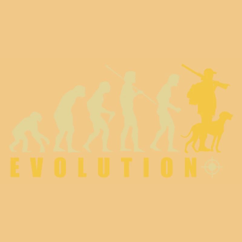 Evolution Hunter Lustiges Jagdgeschenk