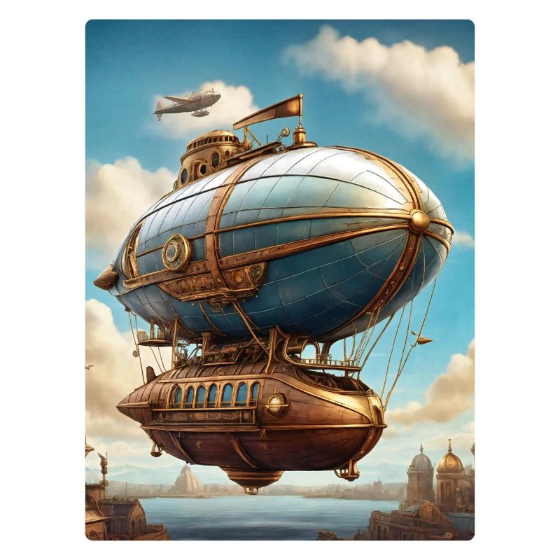 Dirigeable Steampunk 1.10