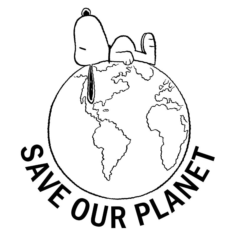 Peanuts Snoopy Save Our Planet