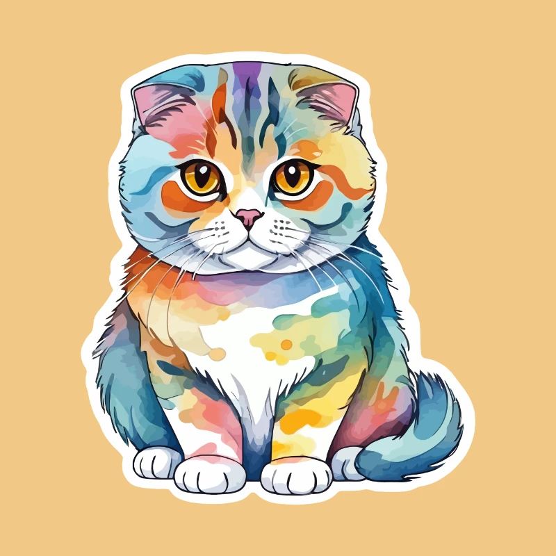 Scottish Fold Scottish Fold-Eared Cat