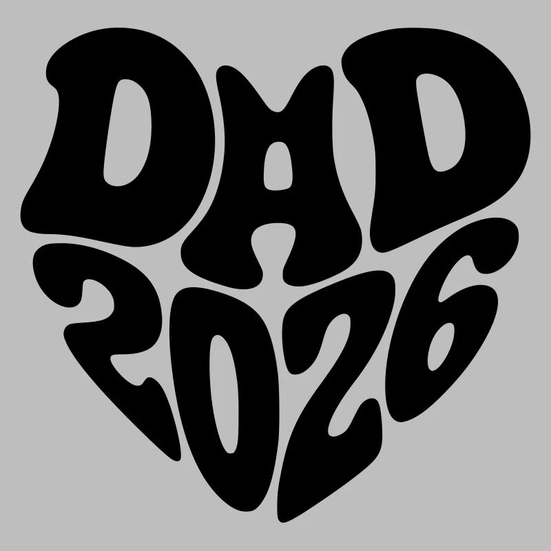 Far 2026 Hjerteform Far Baby Hjerte Form Far 2026