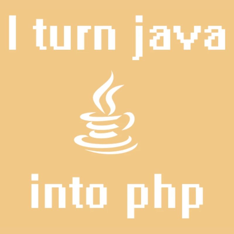 Ich verwandle Java in PHP