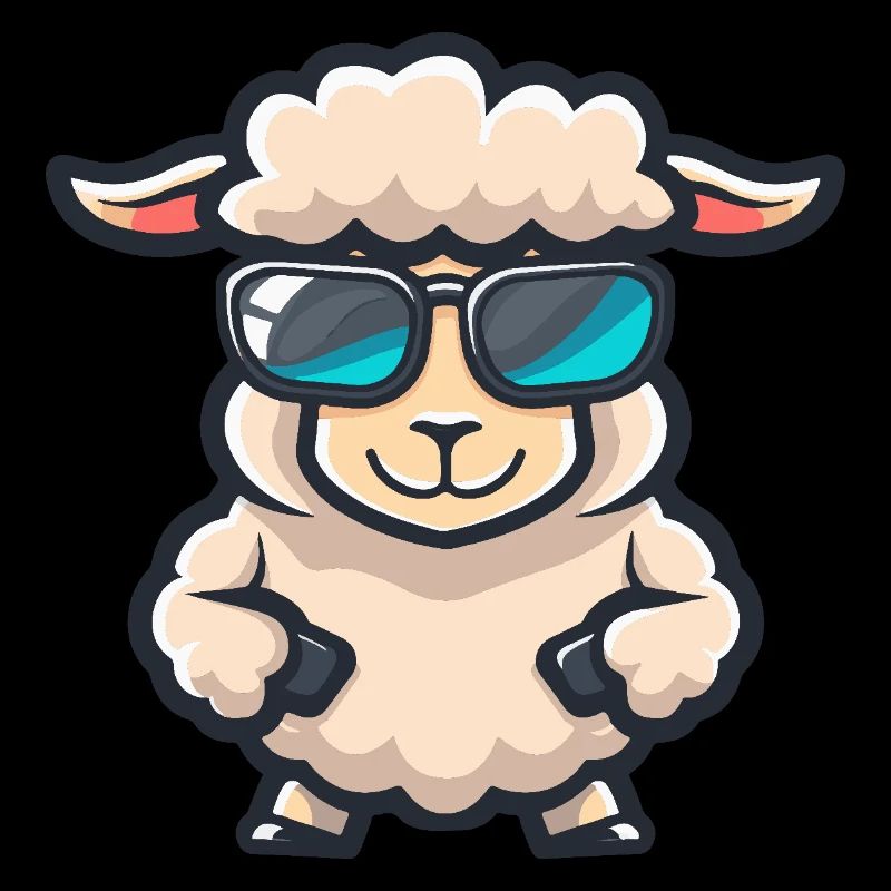 Sheep Cool Comic
