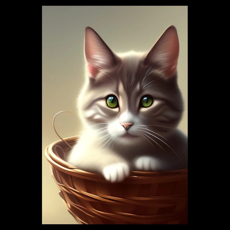 Mignon bébé chat