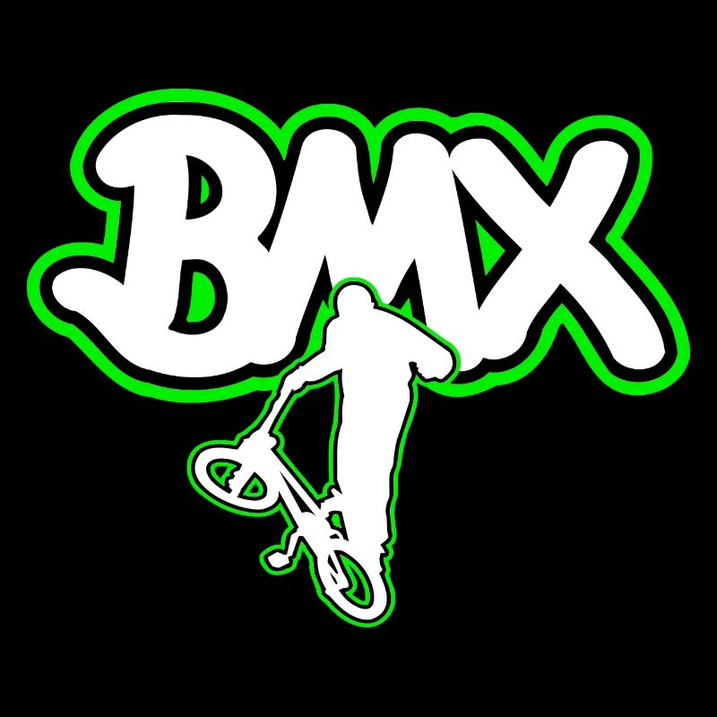 BMX bicycle logo gift