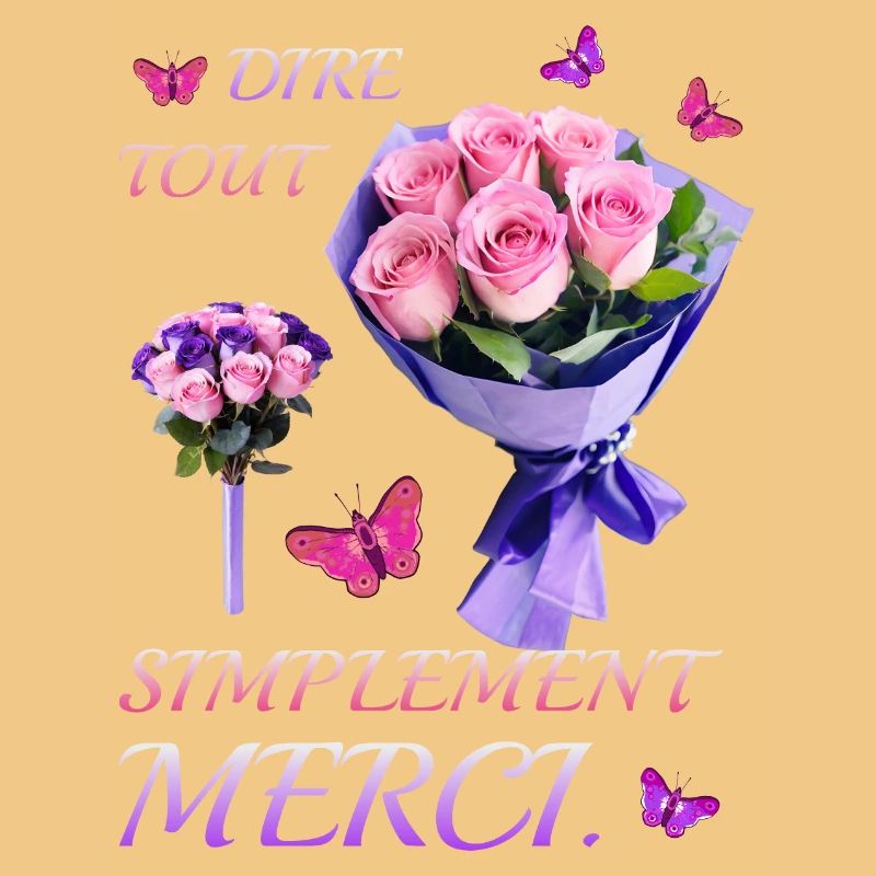Dites simplement merci.