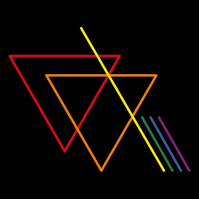 Rainbow Triangles