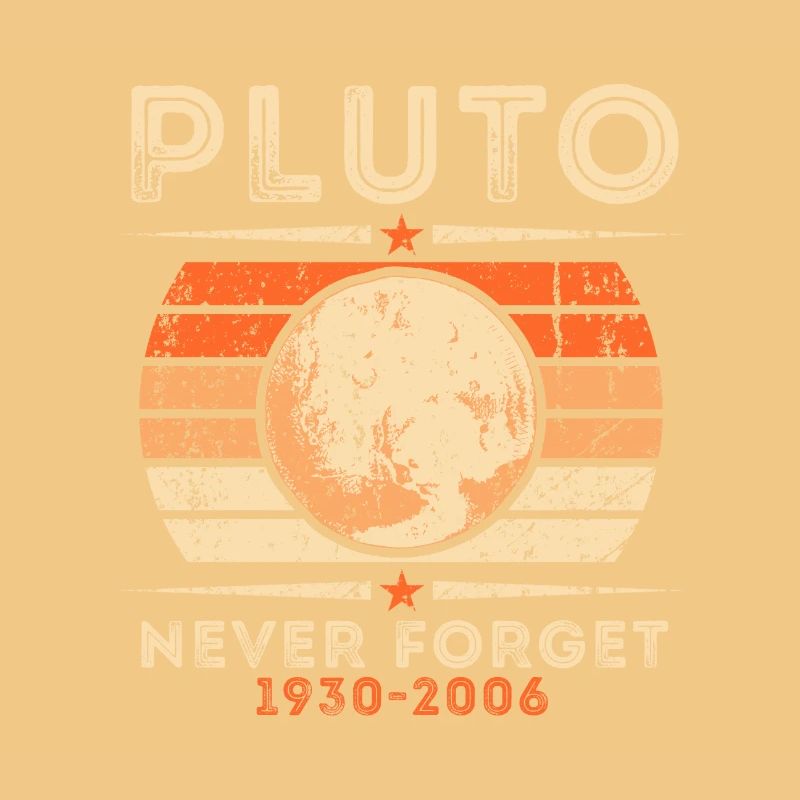 Pluto Retro Keepsake