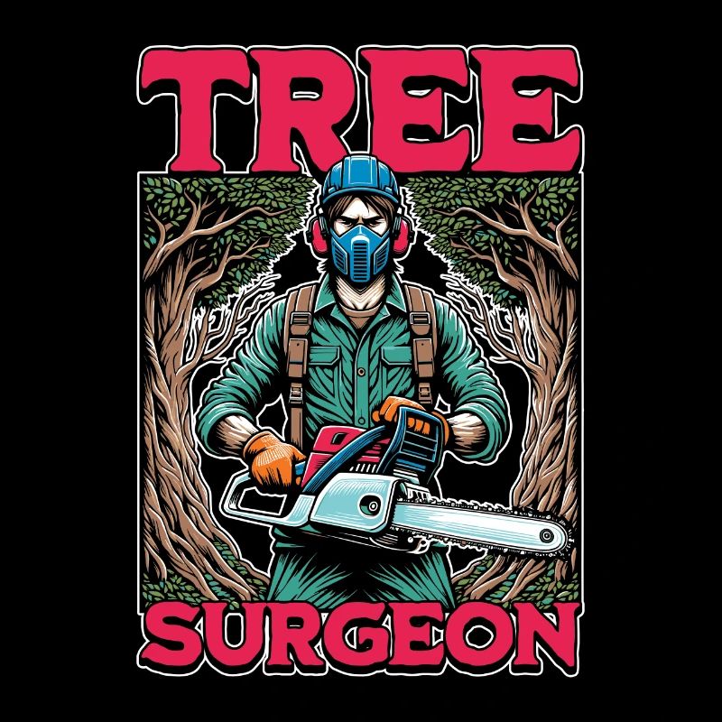 Arborist Tree Surgeon Arboriculture Woodcutter
