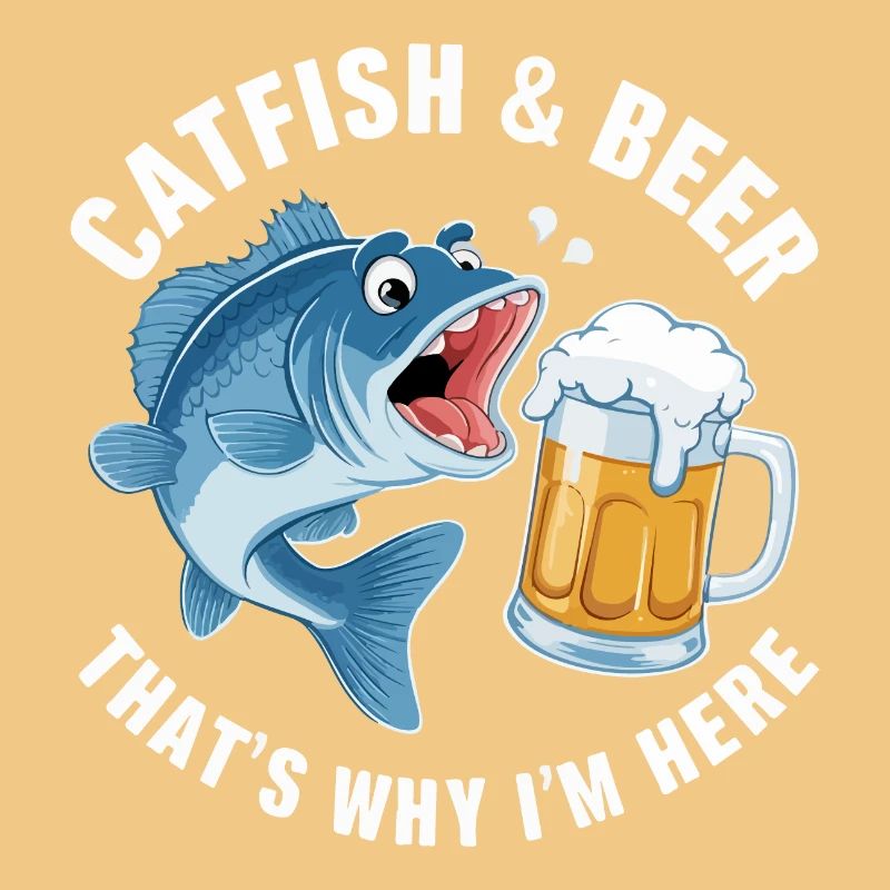 Du poisson-chat et de la bière, c’est pour ça que je suis là
