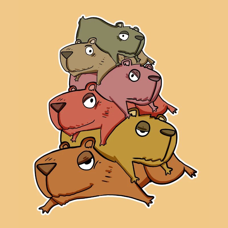 Capybara Tas de Capybara