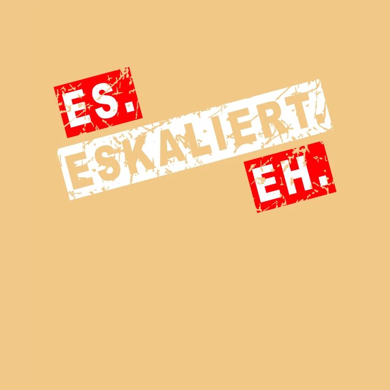 "Es Eskaliert Eh" Bier auf Malle oder beim Rave