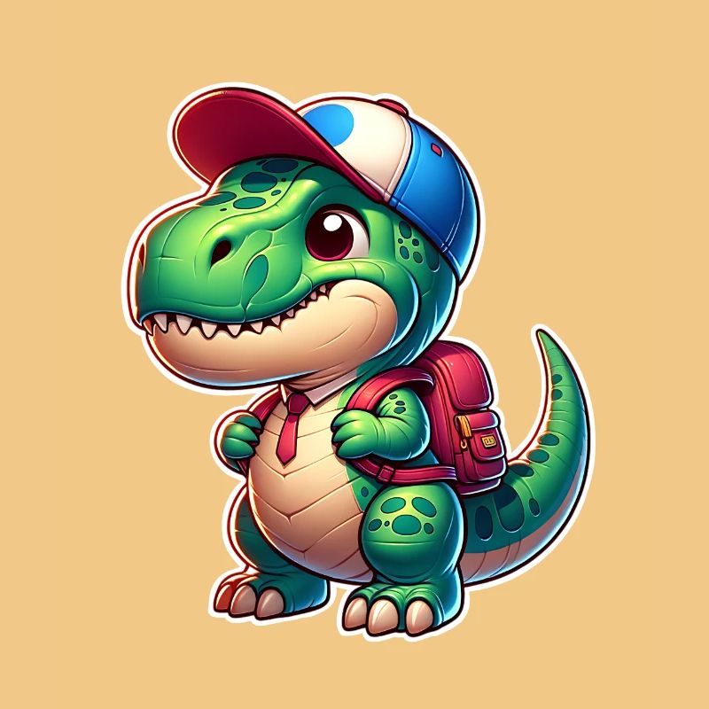Dinosaurier Schule Einschulung Schulkind